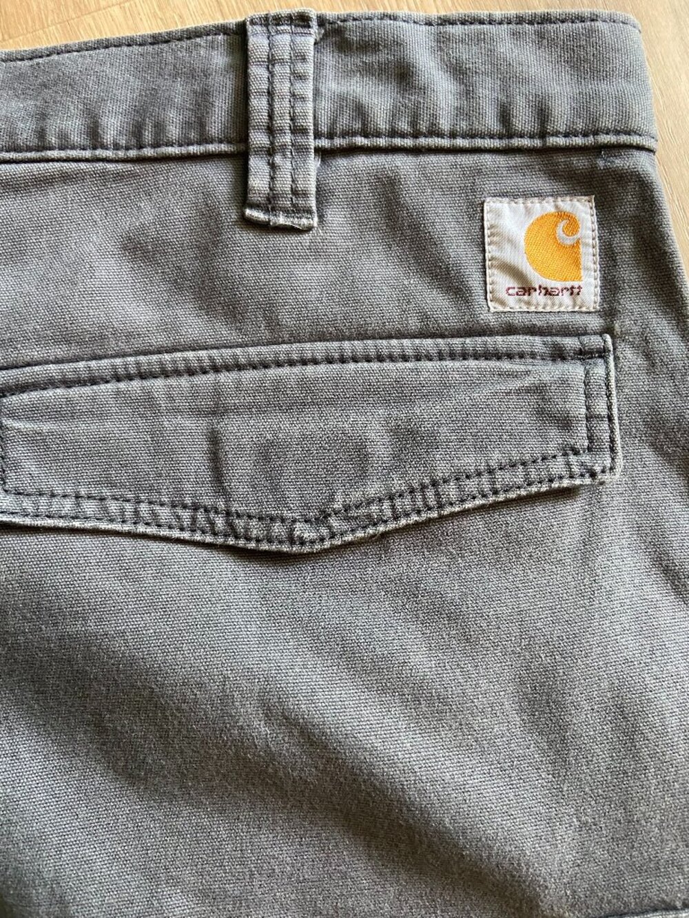 Carhartt Rigby Cargo Casual Work Shorts Relaxed Fit Gray Men's 33 - Picture 3 of 7